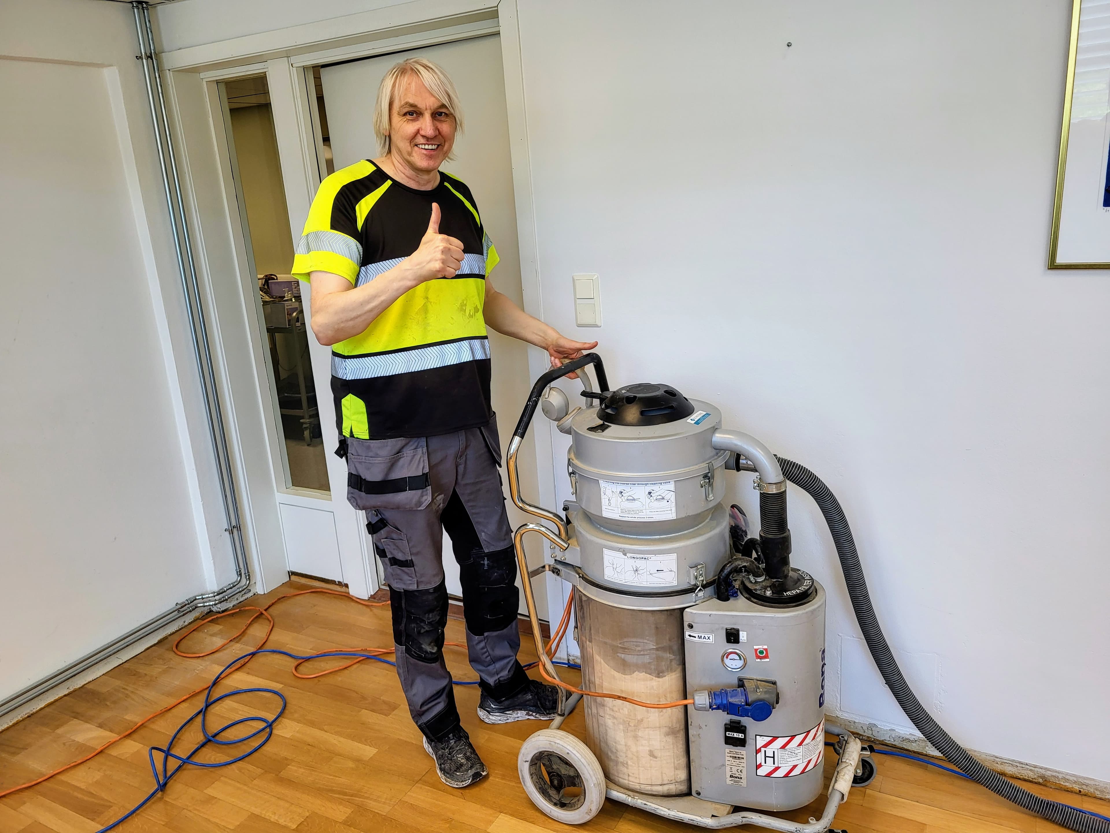Jarle og støvsugeren